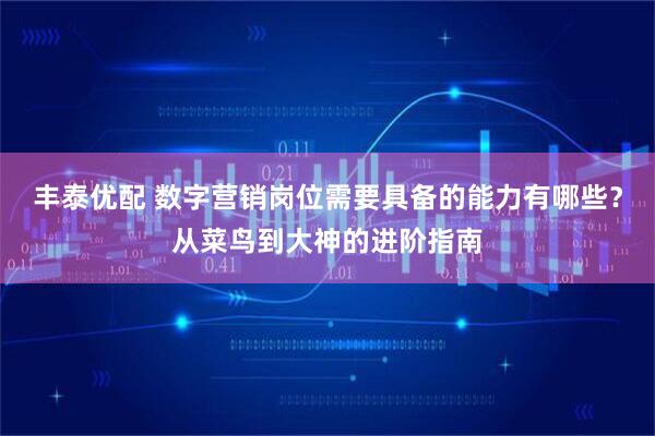丰泰优配 数字营销岗位需要具备的能力有哪些？从菜鸟到大神的进阶指南